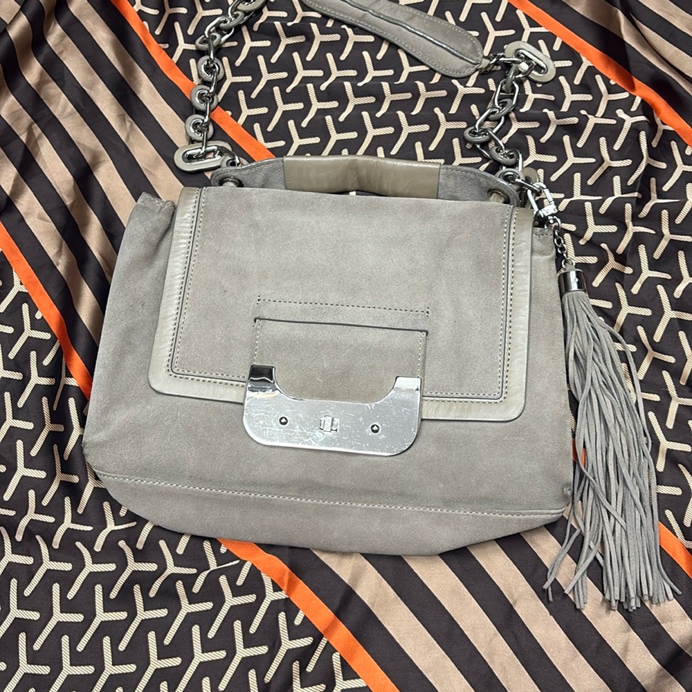 Diane Von Furstenberg Harper leather bag